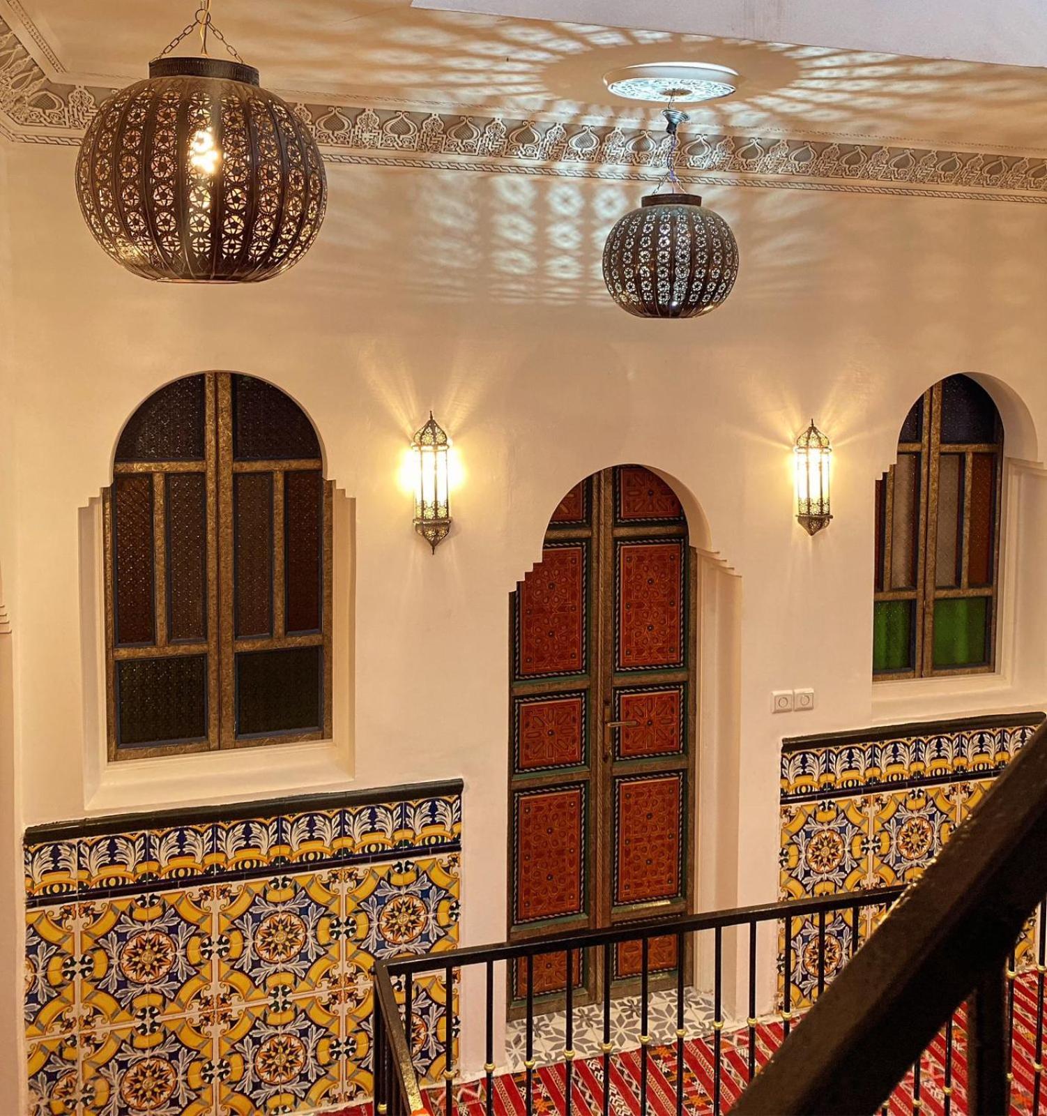 Zoco Riad Tánger Exterior foto