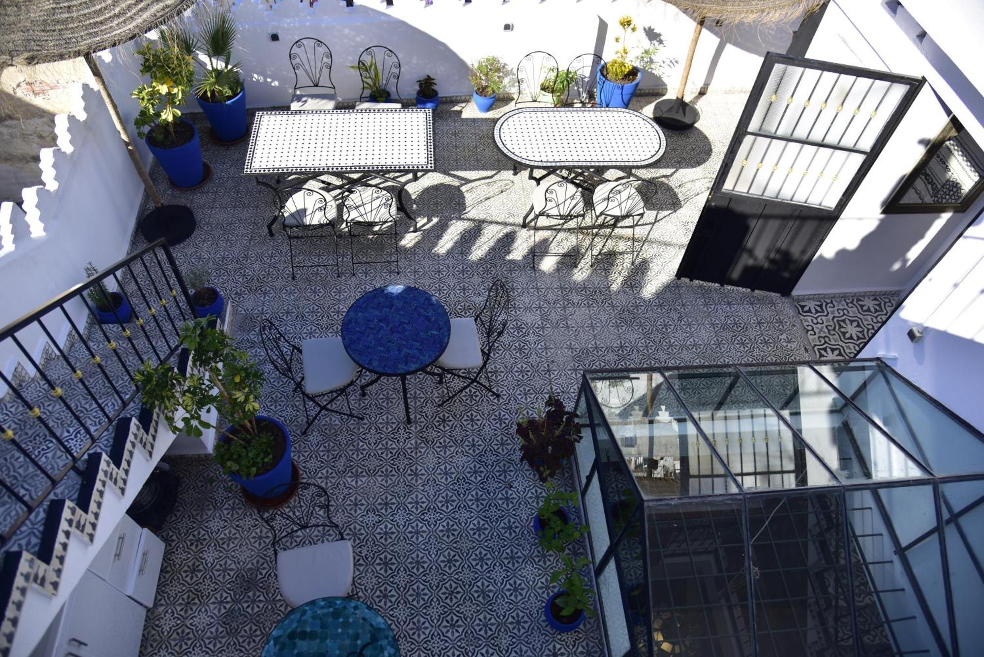 Zoco Riad Tánger Exterior foto
