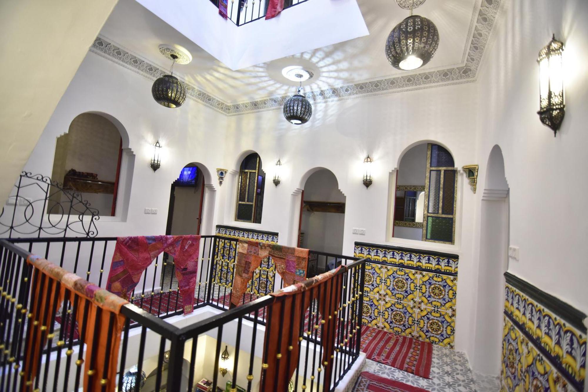Zoco Riad Tánger Exterior foto