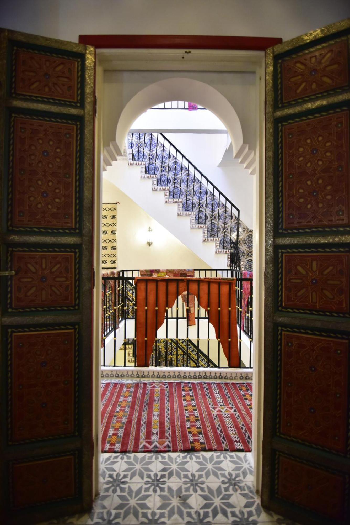 Zoco Riad Tánger Exterior foto